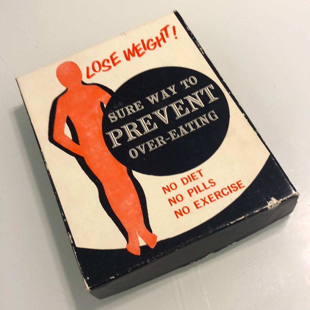 Vintage LOSE WEIGHT! Sure Way To Prevent Over-Eating